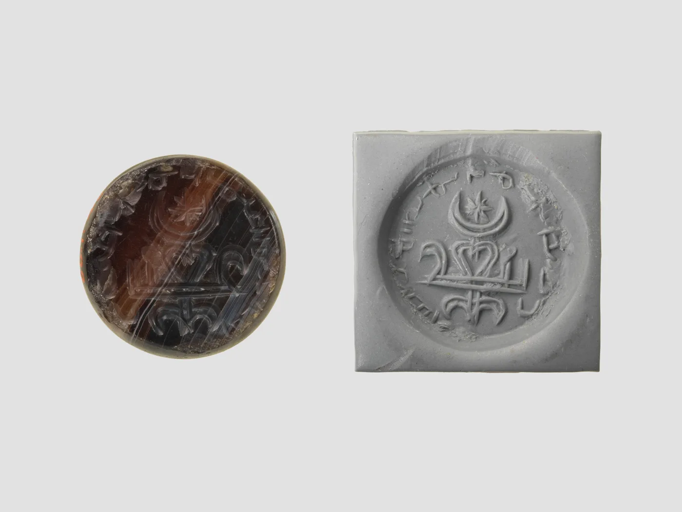 Stamp seal — تصویر رکورد موزهٔ متروپولیتن (دسترسی آزاد)