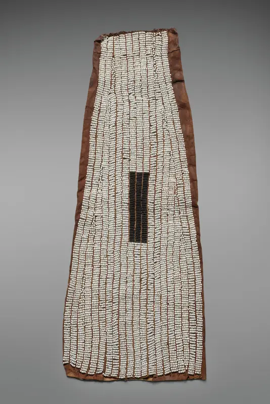 Royal ceremonial headdress (umnqwazi) — تصویر رکورد موزهٔ هنر کلیولند (دسترسی آزاد)