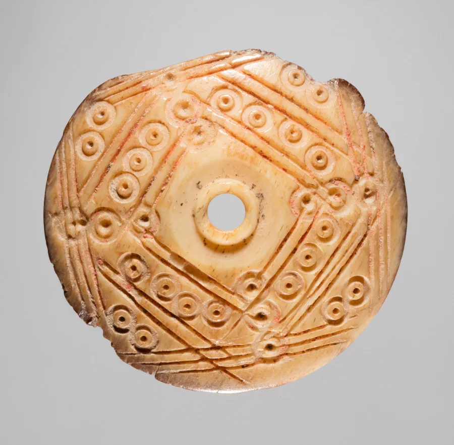 Spindle Whorl — تصویر رکورد موزهٔ هنر کلیولند (دسترسی آزاد)