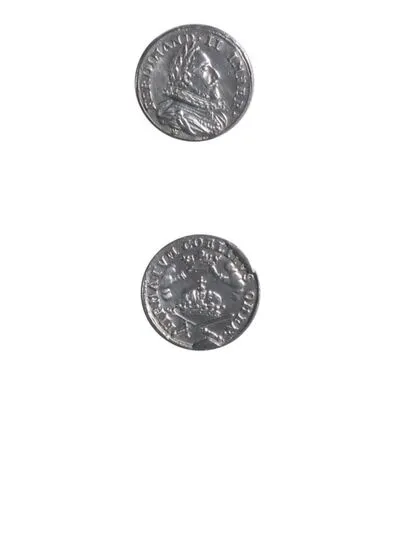 Medalie (jeton) dedicată încoronării lui Ferdinand al II-lea ca împărat roman — تصویر رکورد یوروپیانا