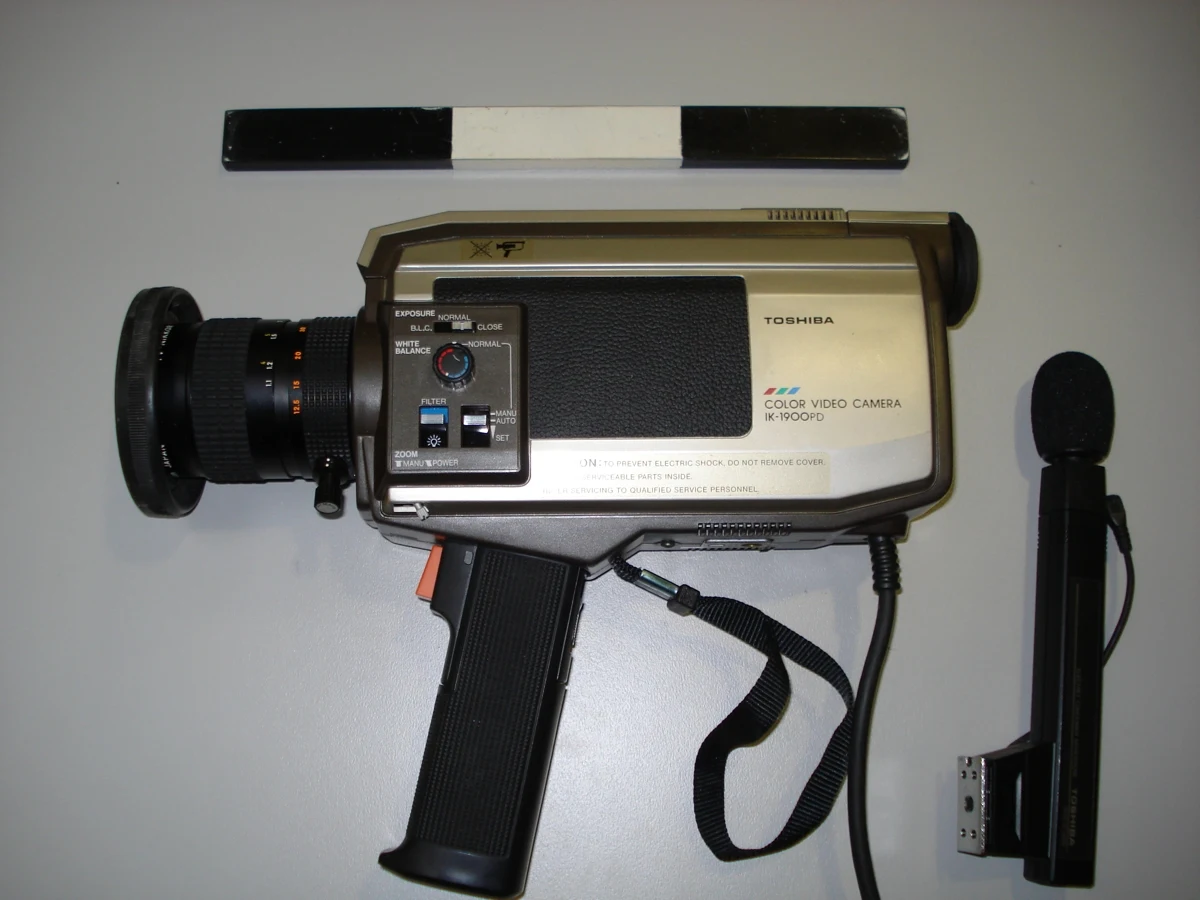 Toshiba video camera — تصویر رکورد یوروپیانا