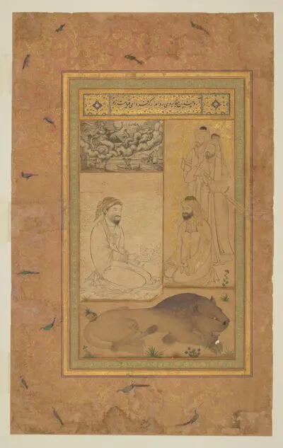 Folio from the Gulshan Album — تصویر رکورد یوروپیانا