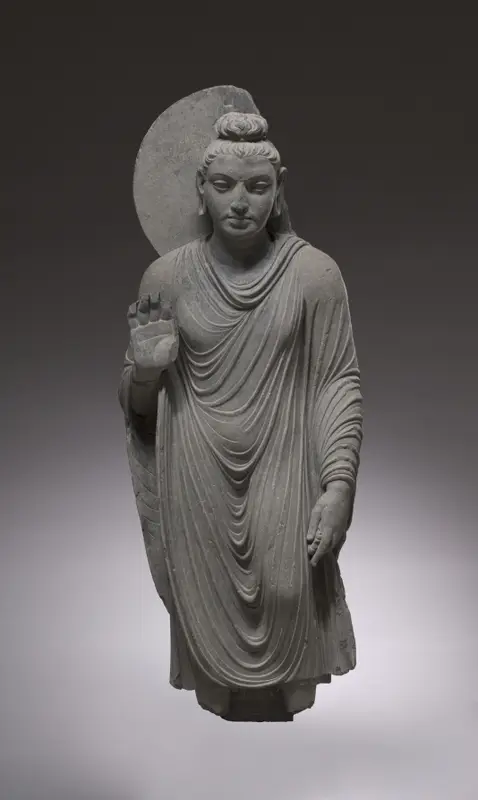 Standing Buddha — تصویر رکورد موزهٔ هنر کلیولند (دسترسی آزاد)