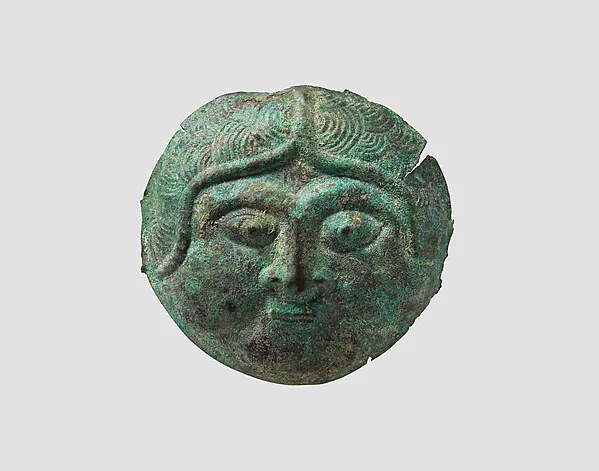 Disc plaque or boss — تصویر رکورد موزهٔ متروپولیتن (دسترسی آزاد)