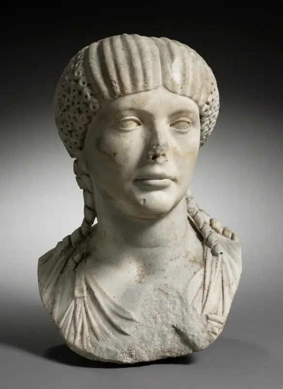 Portrait Bust of the Empress Claudia Octavia — تصویر رکورد موزهٔ هنر کلیولند (دسترسی آزاد)