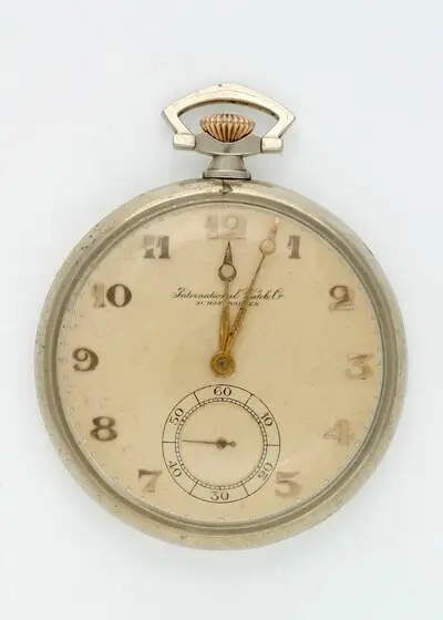 Taschenuhr IWC, Schaffhausen, um 1925 — تصویر رکورد یوروپیانا