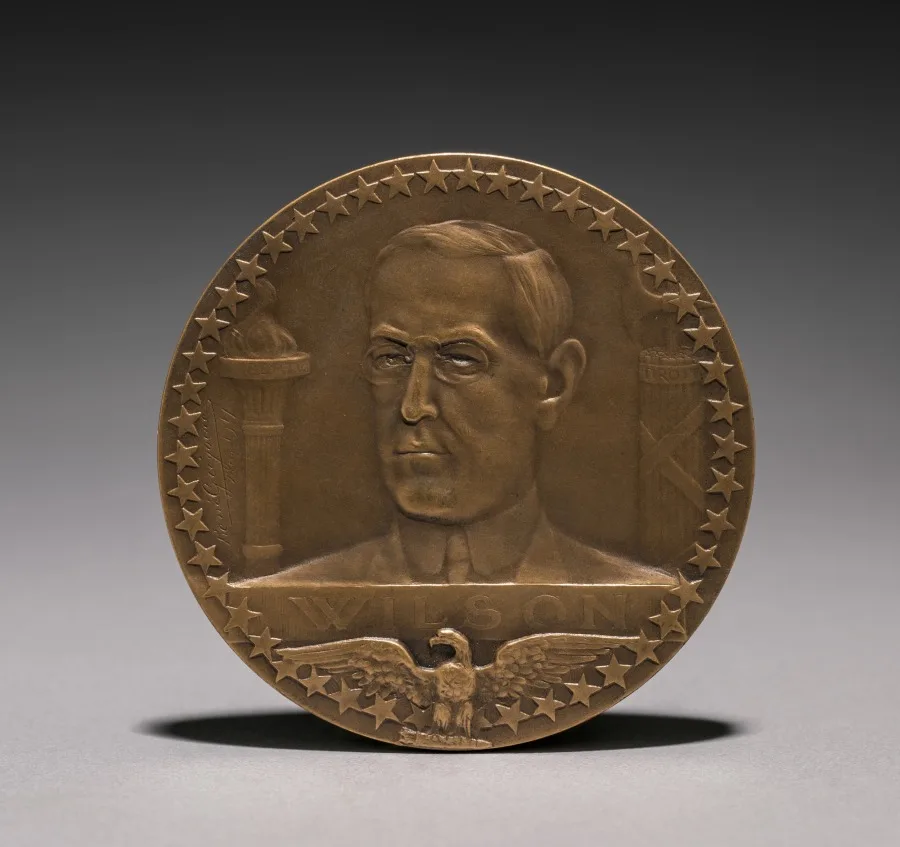 Medal (obverse) — تصویر رکورد موزهٔ هنر کلیولند (دسترسی آزاد)