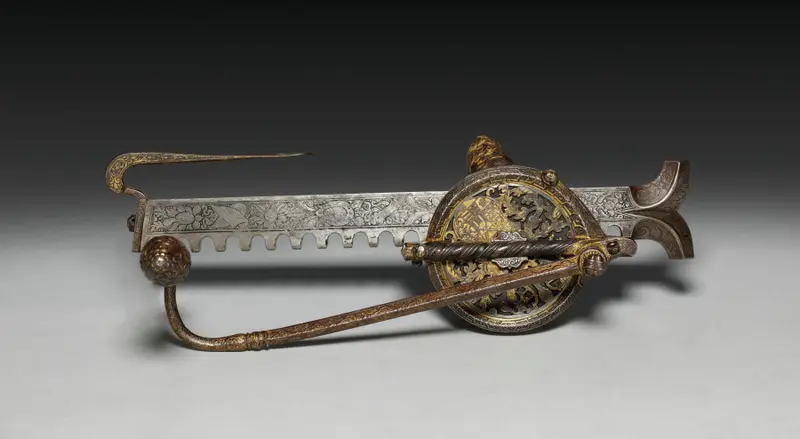 Cranequin with Arms of Elector Augustus I of Saxony — تصویر رکورد موزهٔ هنر کلیولند (دسترسی آزاد)