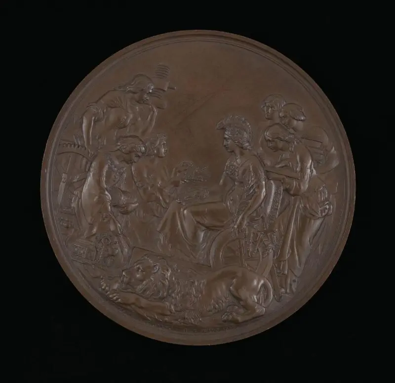 Medal: Medal of the International Exhibition of 1862 — تصویر رکورد موزهٔ ویکتوریا و آلبرت