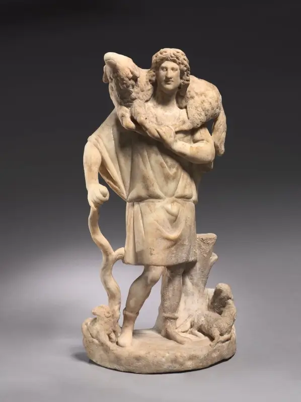 The Good Shepherd — تصویر رکورد موزهٔ هنر کلیولند (دسترسی آزاد)