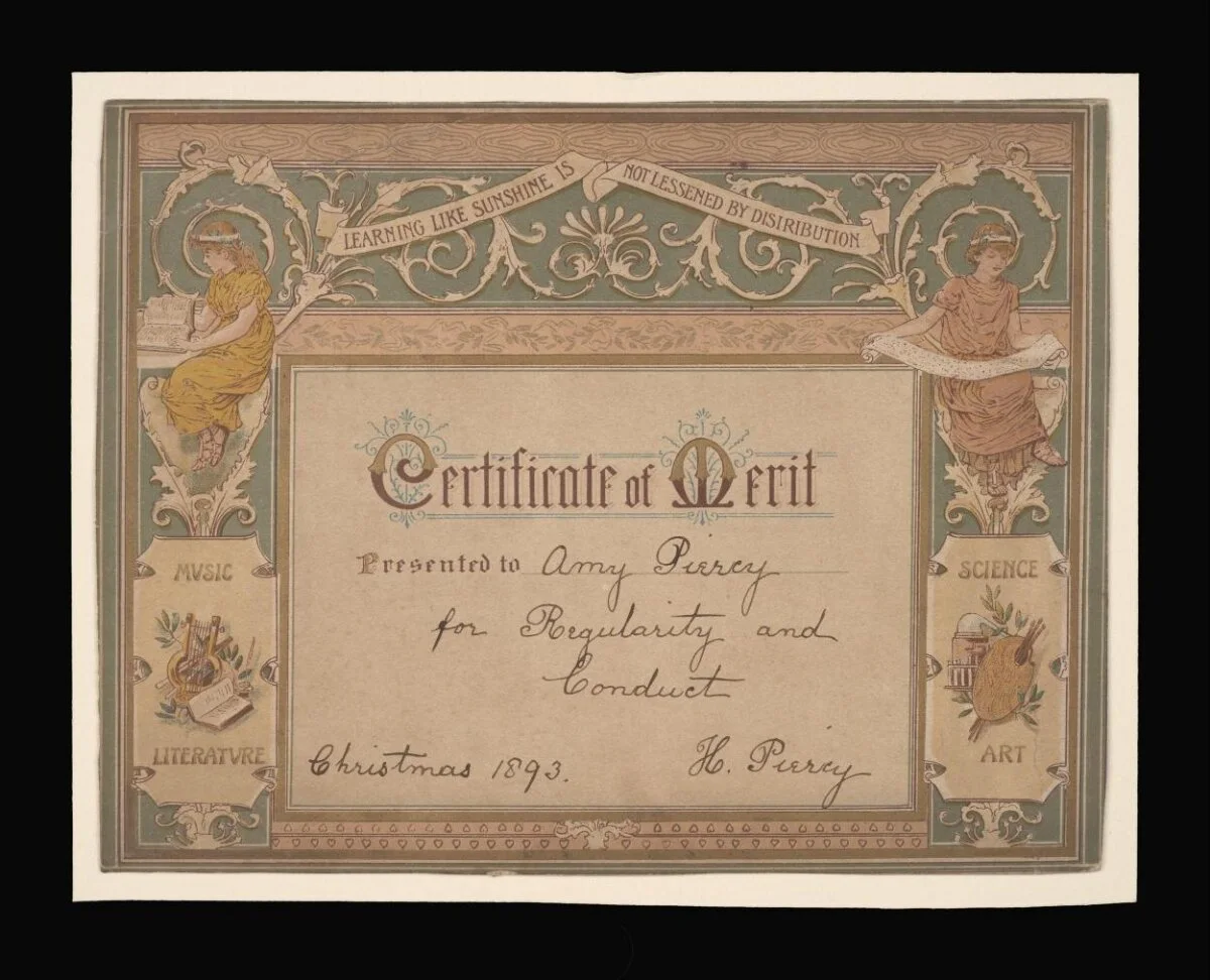 Certificate of Merit — تصویر رکورد موزهٔ ویکتوریا و آلبرت