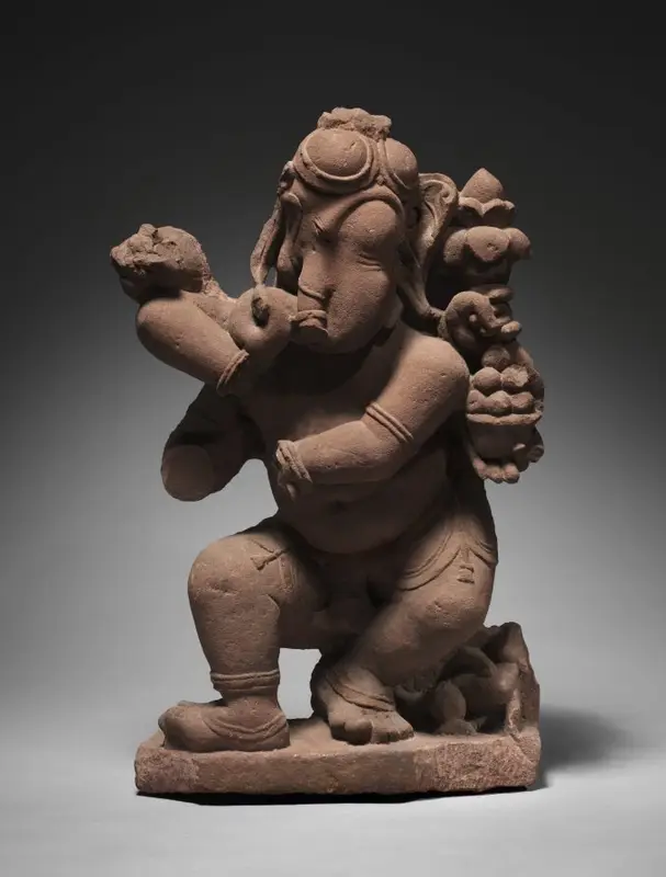 Dancing Ganesha — تصویر رکورد موزهٔ هنر کلیولند (دسترسی آزاد)