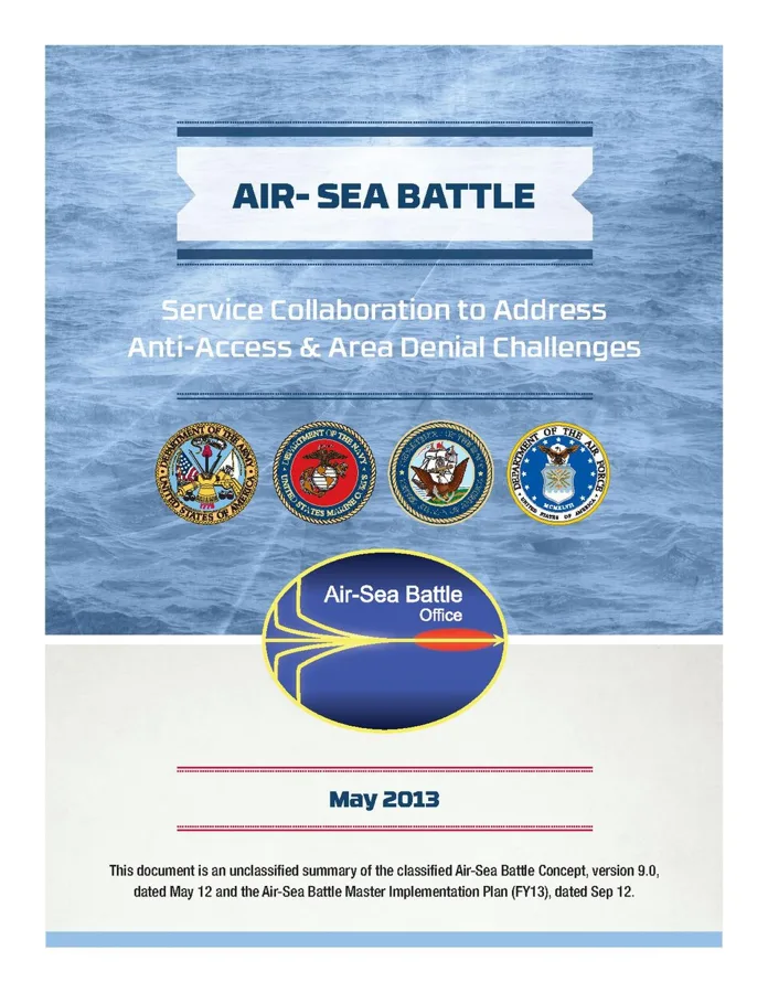 Air-Sea Battle: Service Collaboration to Address Anti-Access & Area Denial Challenges — تصویر رکورد ویکیداده