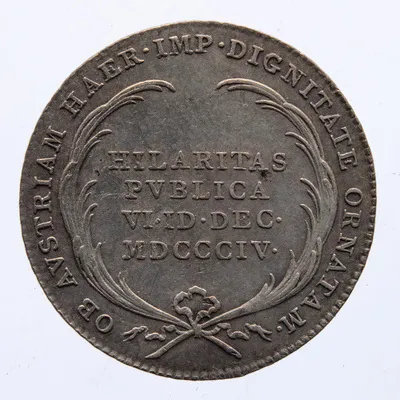 Medalie (jeton) dedicată ridicării Austriei la rang de imperiu — تصویر رکورد یوروپیانا — شمارهٔ رکورد b5d4 62835d0e1560