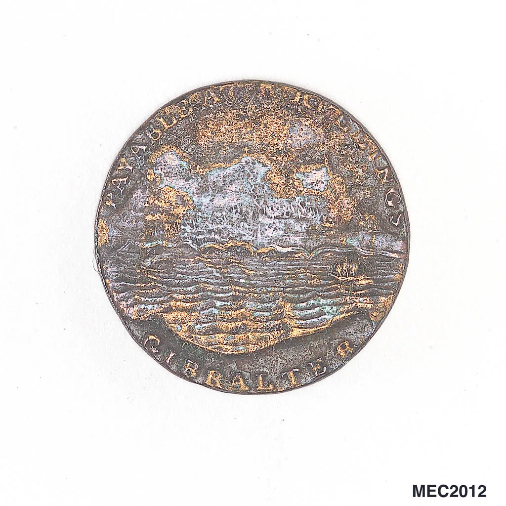 Gibraltar quart token — تصویر رکورد یوروپیانا