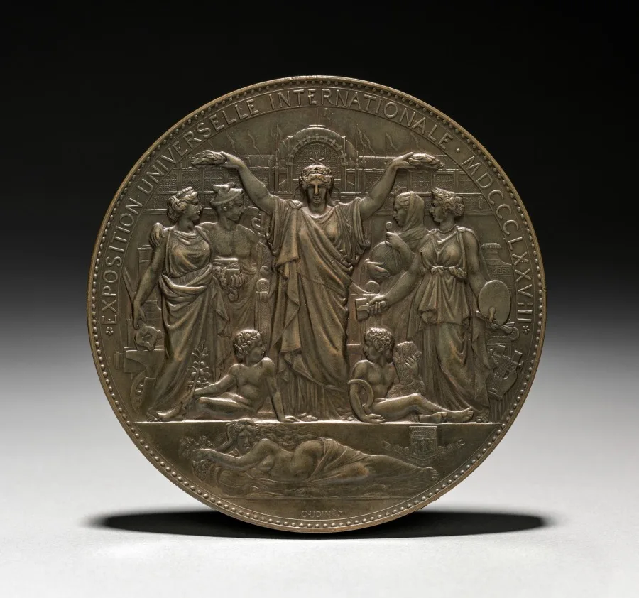 Medal (obverse) — تصویر رکورد موزهٔ هنر کلیولند (دسترسی آزاد)