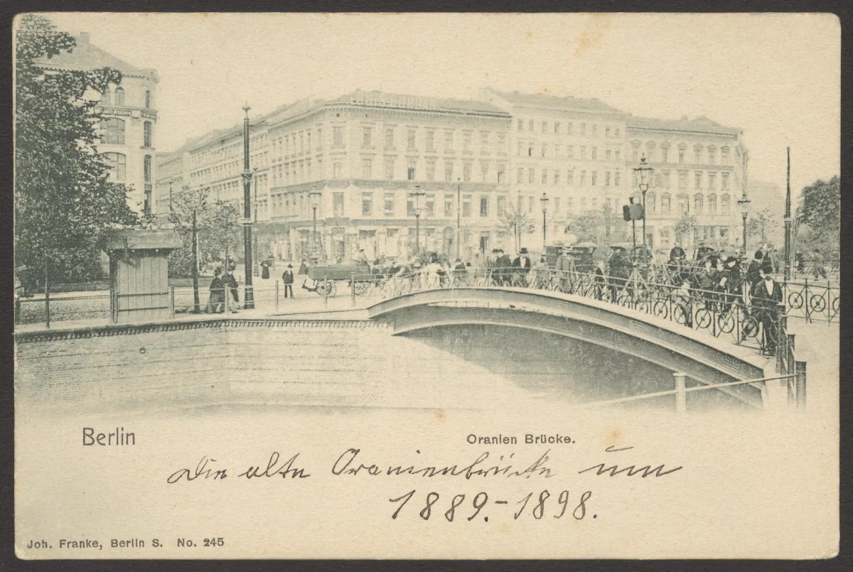 Ansichtskarte Oranienbrücke — تصویر رکورد یوروپیانا