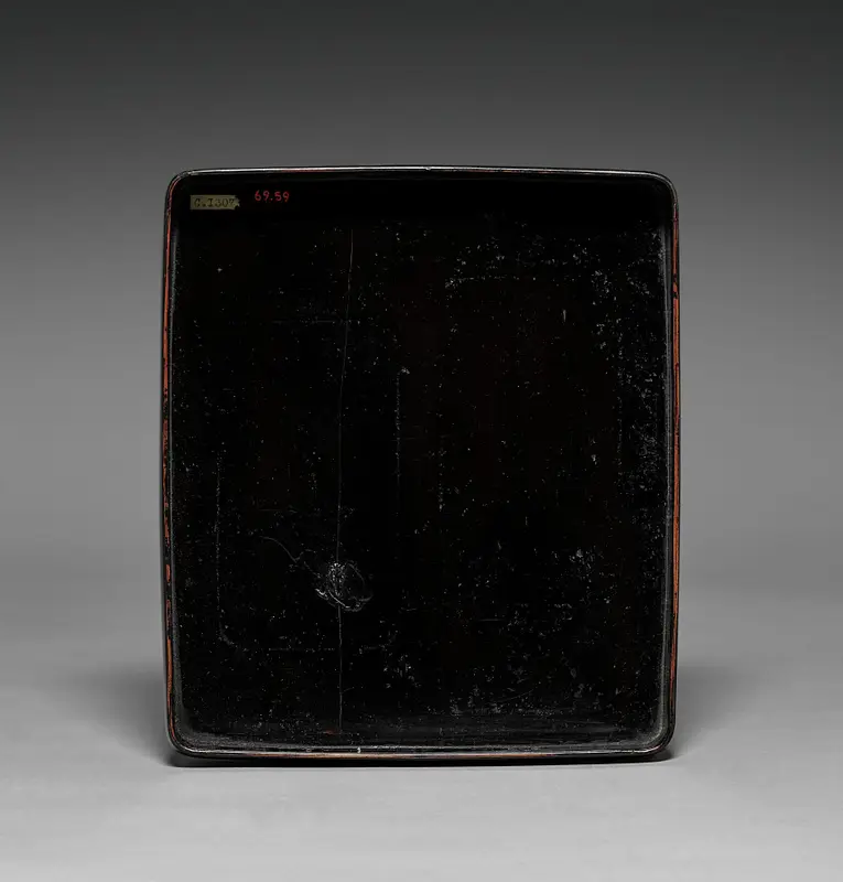 Writing Box (Suzuribako) with Europeans — تصویر رکورد موزهٔ هنر کلیولند (دسترسی آزاد)