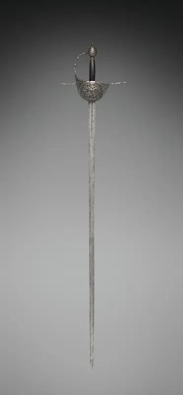 Cup-Hilted Rapier — تصویر رکورد موزهٔ هنر کلیولند (دسترسی آزاد)