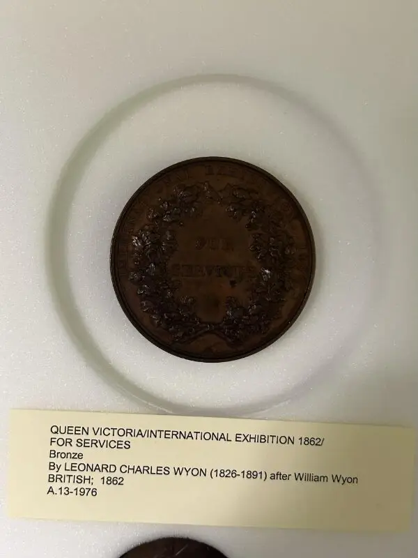 Medal: Service Medal - 1862 London International Exhibition — تصویر رکورد موزهٔ ویکتوریا و آلبرت