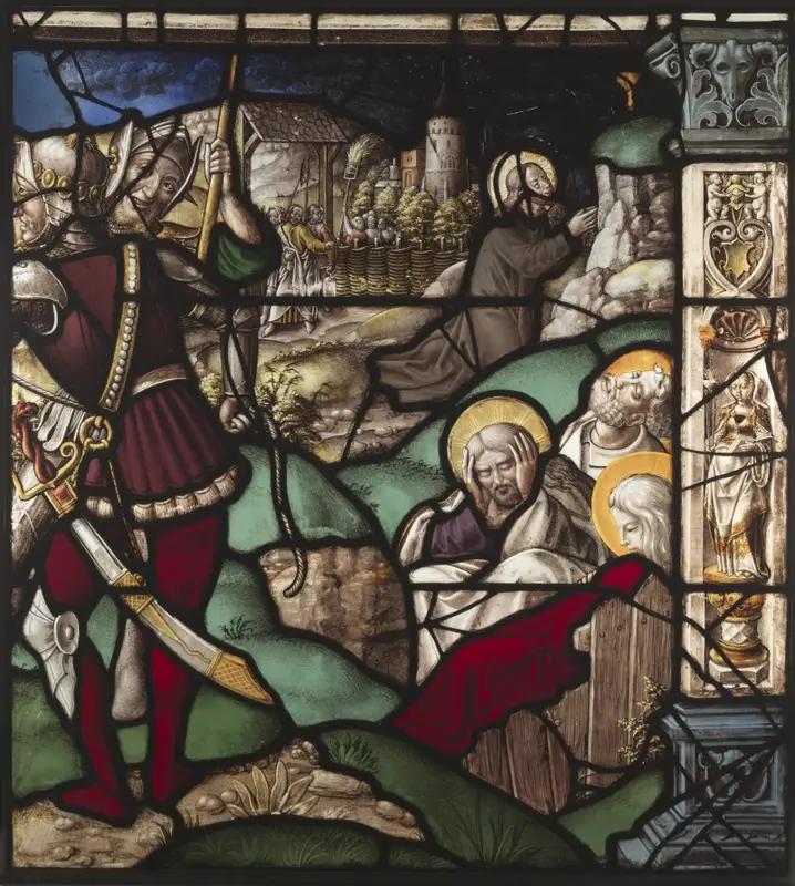 Christ in the Garden of Gethsemane — تصویر رکورد موزهٔ هنر کلیولند (دسترسی آزاد)