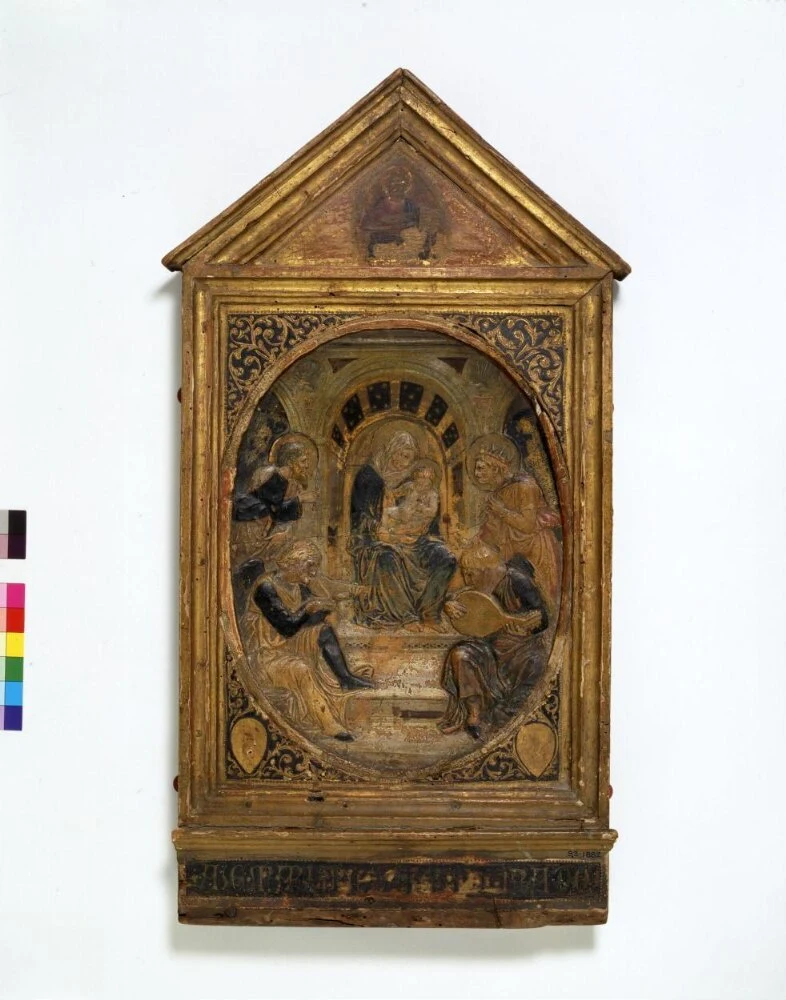 Virgin and Child with Saints and Angels — تصویر رکورد موزهٔ ویکتوریا و آلبرت