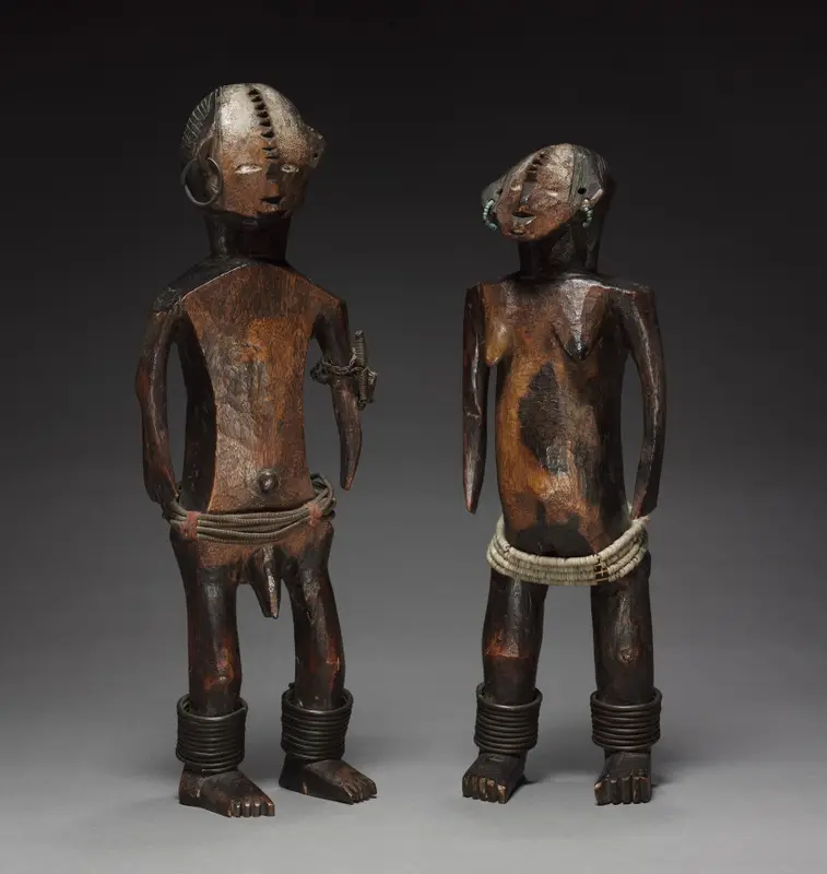 Pair of Figures — تصویر رکورد موزهٔ هنر کلیولند (دسترسی آزاد)