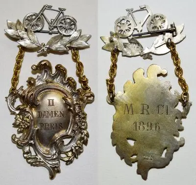 Medalie pentru concurs de ciclism, 1896 — تصویر رکورد یوروپیانا