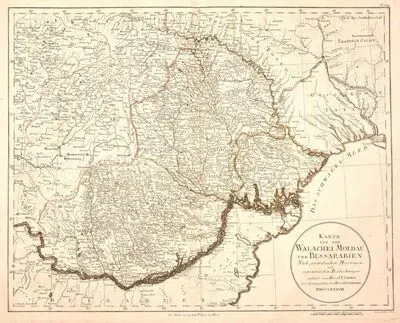 I. F. Schmid, Valahia, Moldova și Basarabia, Viena, 1788 (ed. Joseph Philipp Schalbacher, Viena, 1800). — تصویر رکورد یوروپیانا