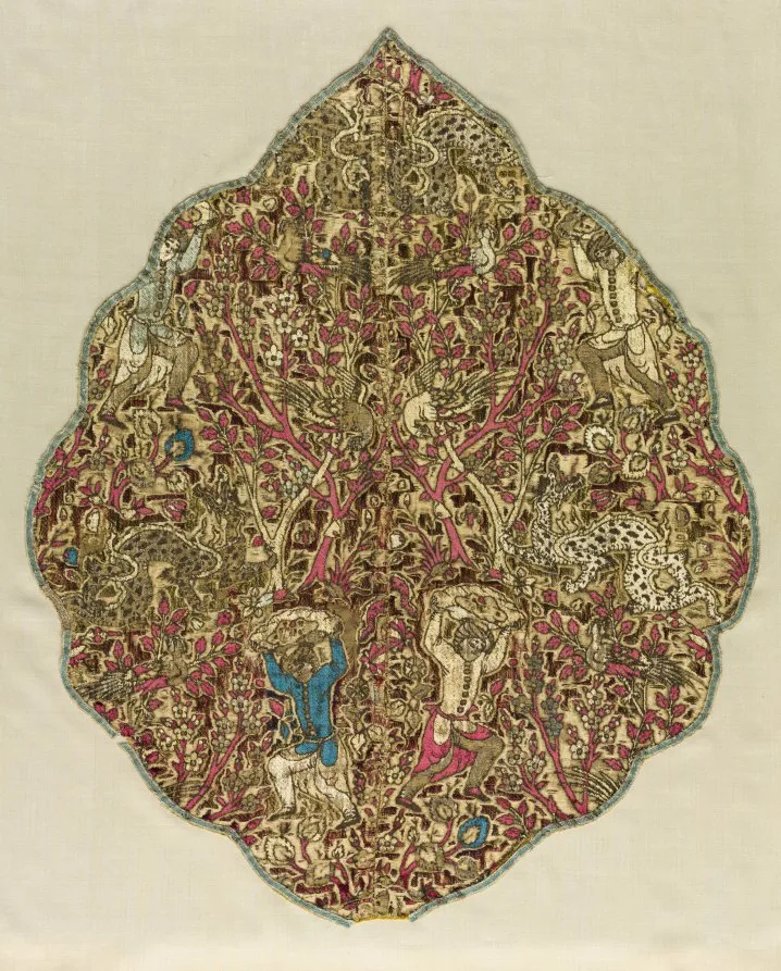 Tent panel of a dragon slayer — تصویر رکورد موزهٔ هنر کلیولند (دسترسی آزاد)