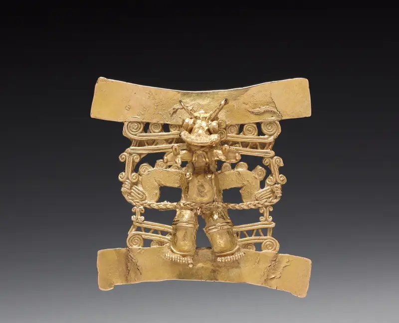 Animal-Headed Figure Pendant — تصویر رکورد موزهٔ هنر کلیولند (دسترسی آزاد)