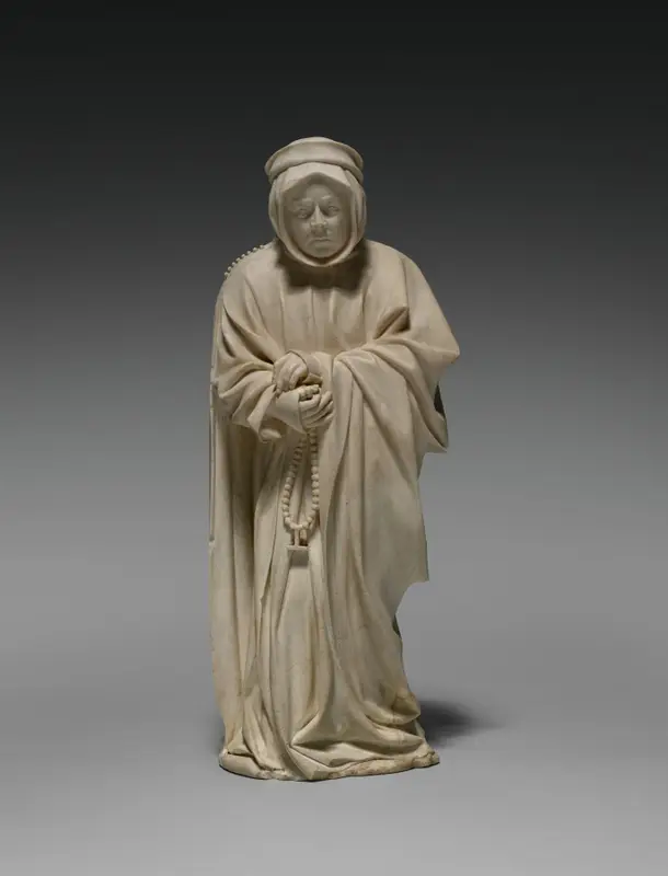 Mourner from the Tomb of Philip the Bold, Duke of Burgundy (1364–1404) — تصویر رکورد موزهٔ هنر کلیولند (دسترسی آزاد)