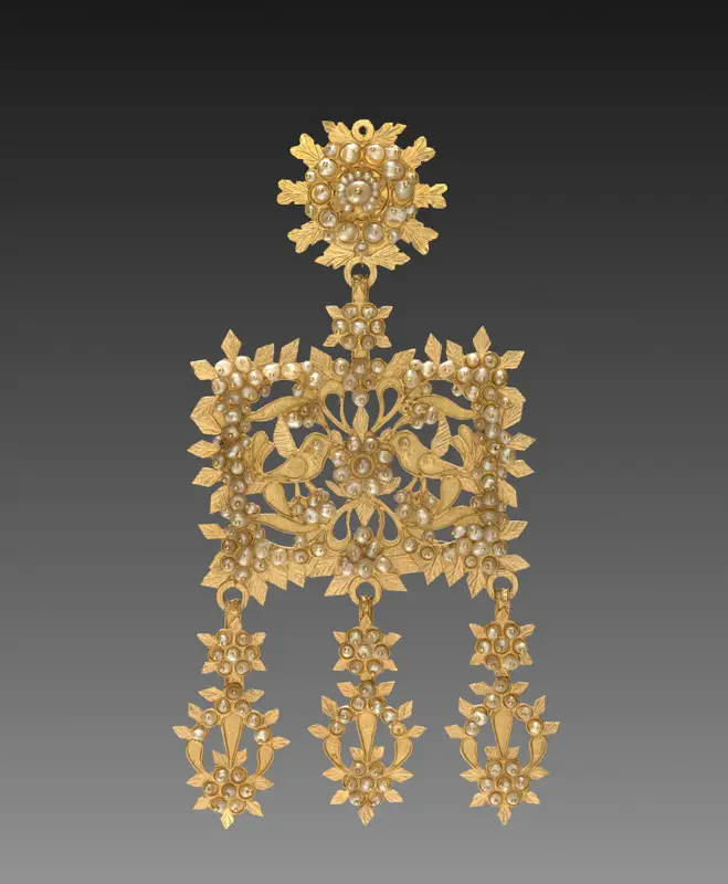 Earring — تصویر رکورد موزهٔ هنر کلیولند (دسترسی آزاد)