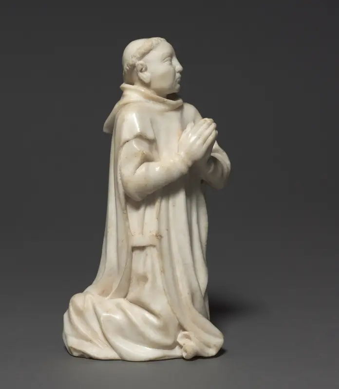 Kneeling Carthusian Monk — تصویر رکورد موزهٔ هنر کلیولند (دسترسی آزاد)