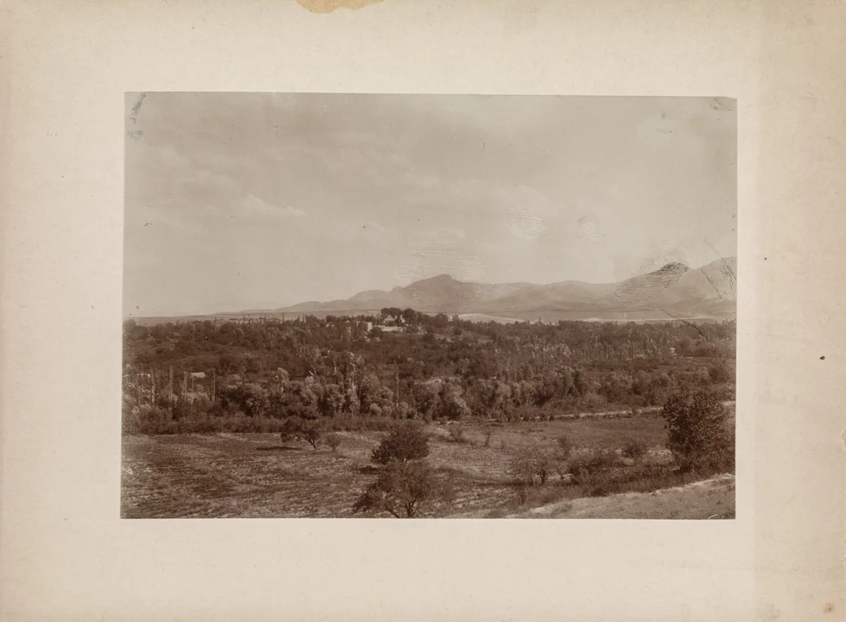 Kulturlandschaft bei Kermanschah (Vorderasienexpedition 1906-1907 – 4. Persien 1907) — تصویر رکورد یوروپیانا