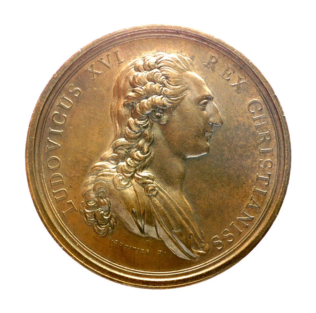 Medal commemorating the expedition of 'Boussole' and 'Astrolabe', frigates — تصویر رکورد یوروپیانا