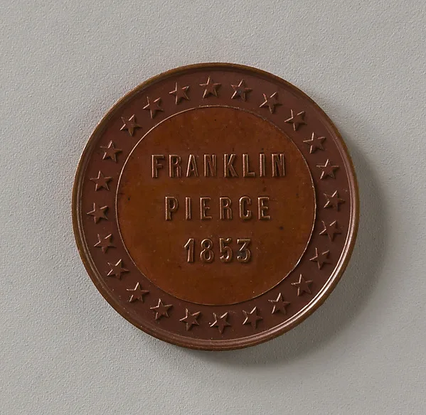 Token of Franklin Pierce — تصویر رکورد موزهٔ متروپولیتن (دسترسی آزاد)
