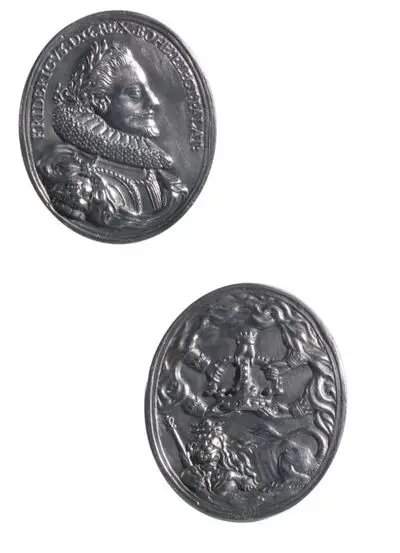 Medalie dedicată încoronării lui Frederic (antirege) ca rege al Boemiei — تصویر رکورد یوروپیانا