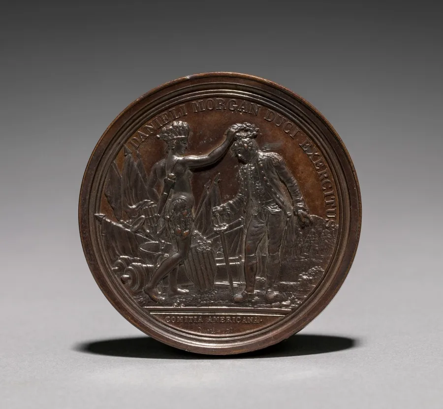 Medal: Daniel Morgan (obverse) — تصویر رکورد موزهٔ هنر کلیولند (دسترسی آزاد)