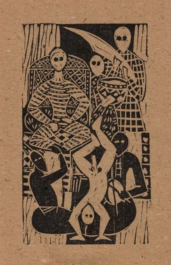 Linocut — تصویر رکورد موزهٔ ویکتوریا و آلبرت