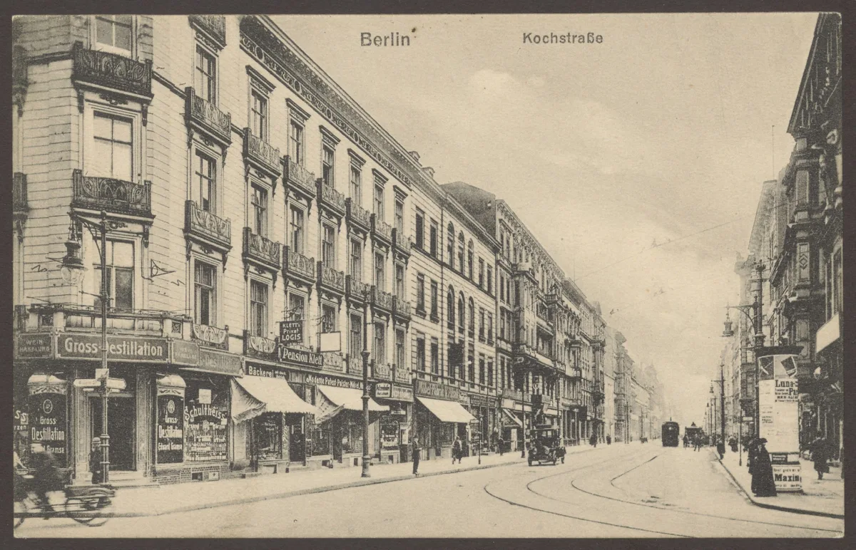 Ansichtskarte Kochstraße — تصویر رکورد یوروپیانا