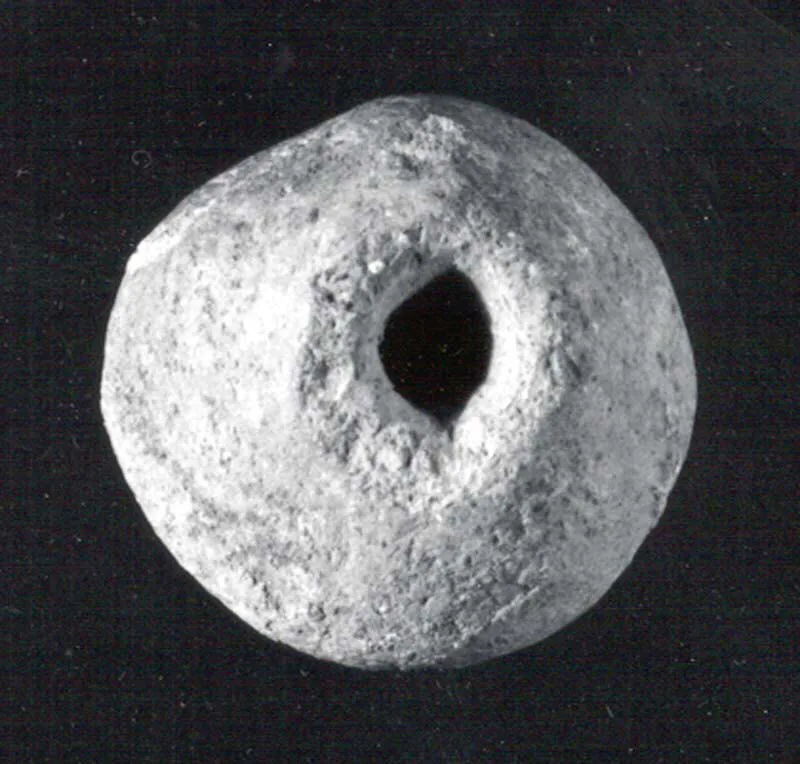 Spindle whorl — تصویر رکورد موزهٔ متروپولیتن (دسترسی آزاد)