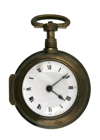 Reiseuhr, sog. "Kutschenuhr", Thomas Williamson, London, 2. Hälfte 18. Jahrhundert — تصویر رکورد یوروپیانا