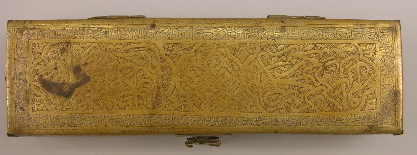 Pen Box (Qalamdan) with Inscriptions — تصویر رکورد موزهٔ متروپولیتن (دسترسی آزاد)