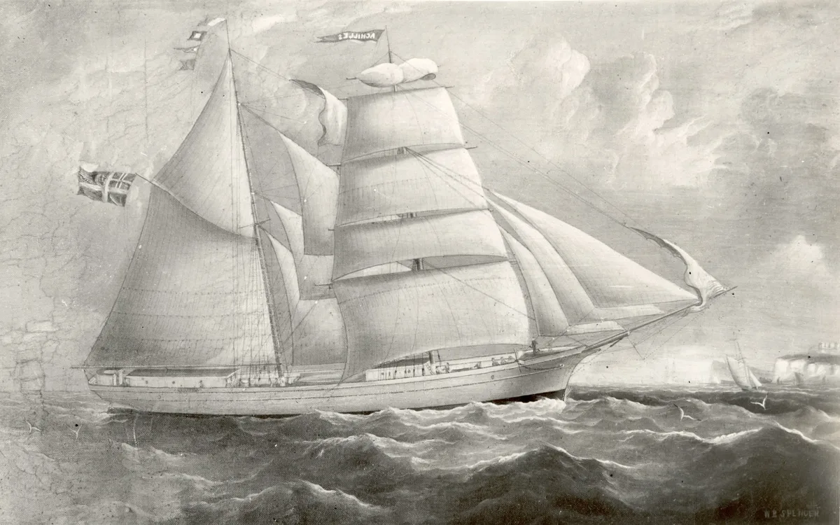 Byggd i Oskarshamn 1877 för firman Wijkström — تصویر رکورد یوروپیانا