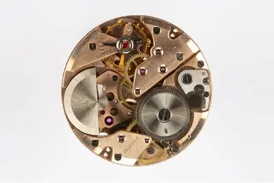 Armbanduhrwerk, Buren Watch Company, Büren an der Aare (CH), um 1960 — تصویر رکورد یوروپیانا