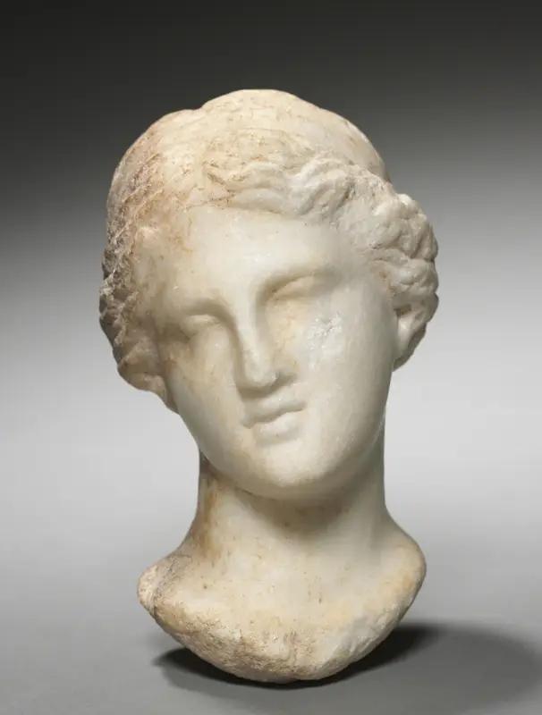 Head of a Woman — تصویر رکورد موزهٔ هنر کلیولند (دسترسی آزاد)
