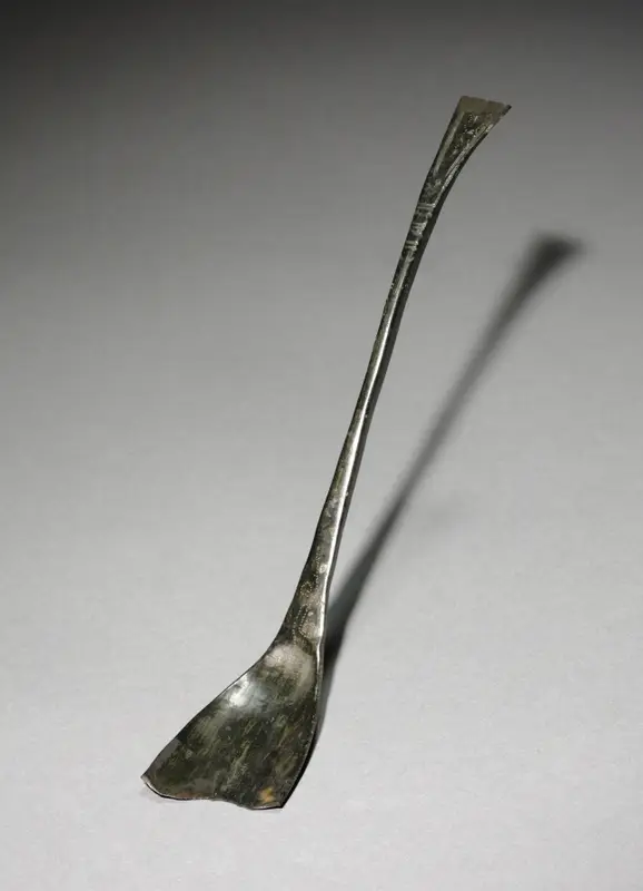 Spoon with Fish-Tail Design — تصویر رکورد موزهٔ هنر کلیولند (دسترسی آزاد)
