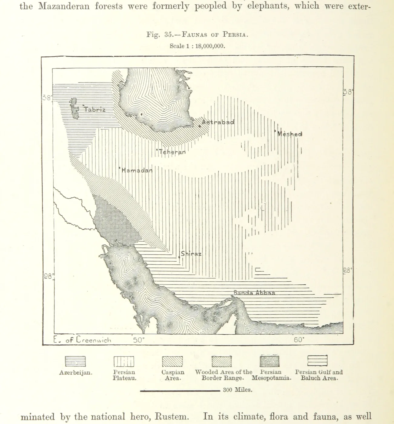 Persia from "The Earth and its Inhabitants. The European section of the Universal Geography by E. Reclus. Edited by E. G. Ravenstein. Illustrated by ... engravings and maps". — تصویر رکورد یوروپیانا
