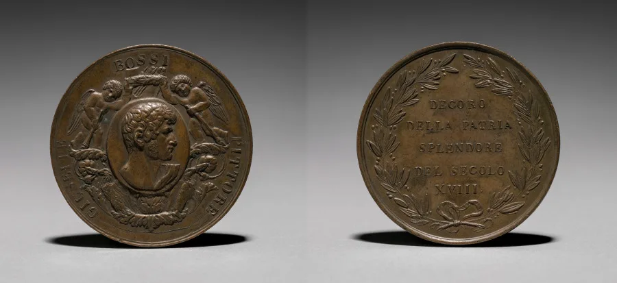 Medal: Guiseppe Rossi Pittore — تصویر رکورد موزهٔ هنر کلیولند (دسترسی آزاد)